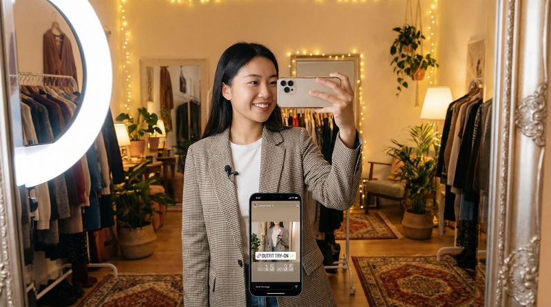 韩漫时尚穿搭视频